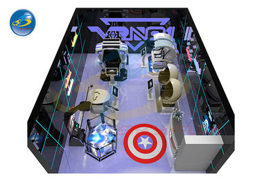 小企業のバーチャル リアリティのテーマ パーク9D VRのシミュレーターのアーケード部屋のゲーム センター