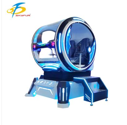 360° VR Capsule Flight Simulator – SKYFUN 9D Virtual Reality Ride Machine | Immersive Motion Platform For Arcade, Mall, Theme Park, Customizable Experience