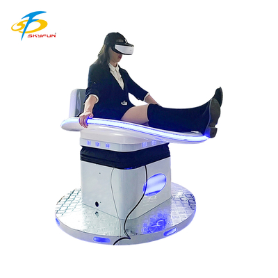 FUN Dinosaur VR Cinema Simulator  1 Seat Immersive Virtual Reality Ride with DPVR E3-S Glasses, 55 VR Games, Dinosaur Sound Effects, Custom Chassis for Arcades, Malls, Theme Parks, and Entertainment C