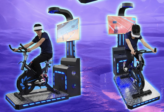 サイクリングシミュレーター VRフィットネス機器 VRサイクリングシミュレーター 中国VRサイクリングメーカー SKYFUN