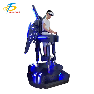 VRフライトシミュレーター – 没入型9D VR飛行体験、上下振動、インタラクティブコントロール、LEDエフェクト