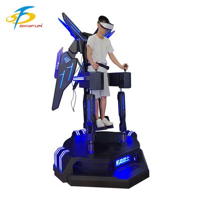 VRフライトシミュレーター – 没入型9D VR飛行体験、上下振動、インタラクティブコントロール、LEDエフェクト