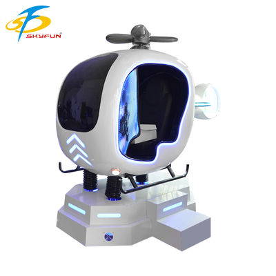 9D VR 飛行機フライトシミュレーター – インタラクティブヘリコプター＆飛行機VRゲーム、多自由度モーション、ジョイスティックコントロール、アーケード向け高精細VR体験
