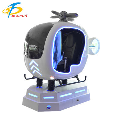 9D VR 飛行機フライトシミュレーター – インタラクティブヘリコプター＆飛行機VRゲーム、多自由度モーション、ジョイスティックコントロール、アーケード向け高精細VR体験