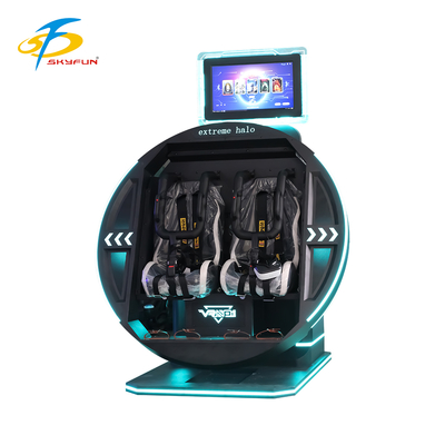 360 Extreme Halo VR Simulator – 360° Full Rotation, 30+ Games, 4K Headset, High ROI