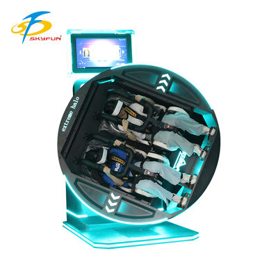 360度VRシミュレーター 電動回転 多種多様なゲーム 快適な座席 未来的なデザイン 双重安全ヘッドセット 柔軟性