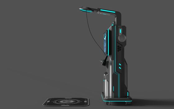 VRシェア VRシューティングシミュレーター | コイン式セルフサービス、Androidシステム、低コストVRシューティングライド、Picoガンメガネ＆32インチモニター – SKYFUNメーカー