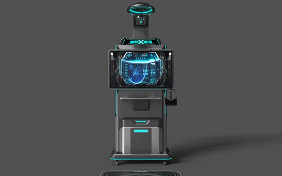 VRシェア VRシューティングシミュレーター | コイン式セルフサービス、Androidシステム、低コストVRシューティングライド、Picoガンメガネ＆32インチモニター – SKYFUNメーカー