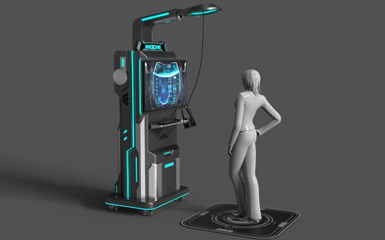 VRシェア VRシューティングシミュレーター | コイン式セルフサービス、Androidシステム、低コストVRシューティングライド、Picoガンメガネ＆32インチモニター – SKYFUNメーカー