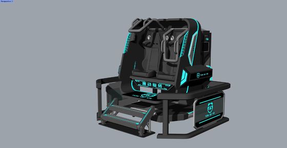 楽しい回転星2座 VRシミュレーター ◎ 360° 無限回転 コンパクトなデザイン 特殊効果の20ゲーム DPVR E3Sメガネ 32インチモニター