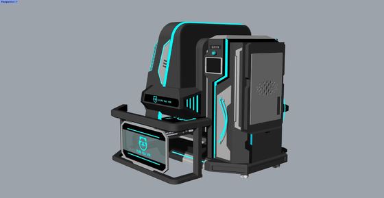 楽しい回転星2座 VRシミュレーター ◎ 360° 無限回転 コンパクトなデザイン 特殊効果の20ゲーム DPVR E3Sメガネ 32インチモニター