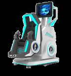 ファン回転スター1シート360°VRシミュレーター | 無限回転、コンパクト設計、特殊効果付き20ゲーム、DPVR E3Sメガネ＆32インチモニター – SKYFUNメーカー