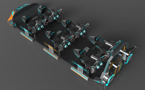 ファンフライ戦艦6席VRシネマ | 個別アクション構造、拡張可能な座席、大型リアスクリーン、55ゲーム、DPVR E3-Sメガネ＆32インチモニター – SKYFUNメーカー
