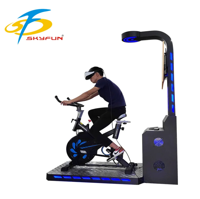 サイクリングシミュレーター VRフィットネス機器 VRサイクリングシミュレーター 中国VRサイクリングメーカー SKYFUN