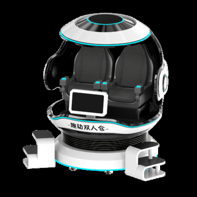楽しいパンダ2シートVR映画シミュレーター 子供に優しいパンダデザイン 20以上の特別なゲーム 安全なレーシングシート DPVRメガネ&モーションエフェクト