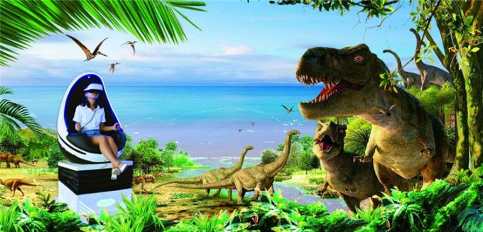 ハイテクのバーチャル リアリティの小選挙9D VRの映画館の卵の椅子のシミュレーター