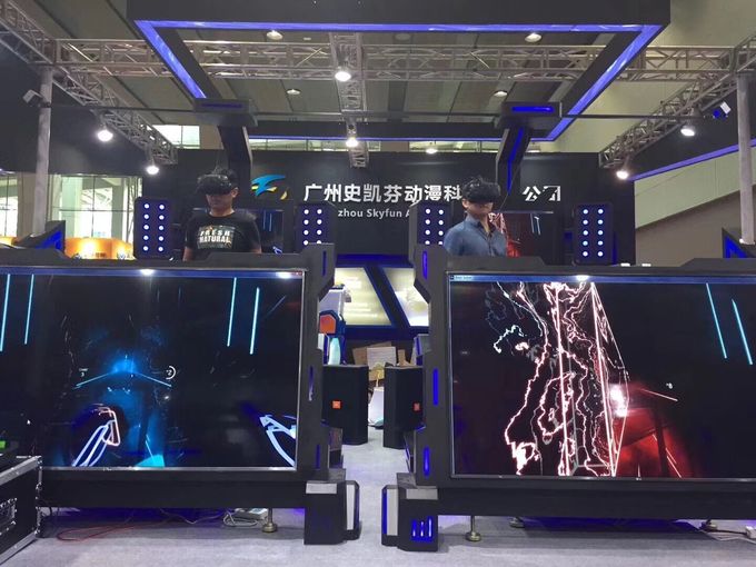 音楽ゲームが付いているアーケード・ゲームのSkyfun 9D VRのシミュレーター保証12か月の